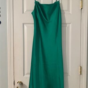 Hatch green silk slip dress size 1 new with tags never worn